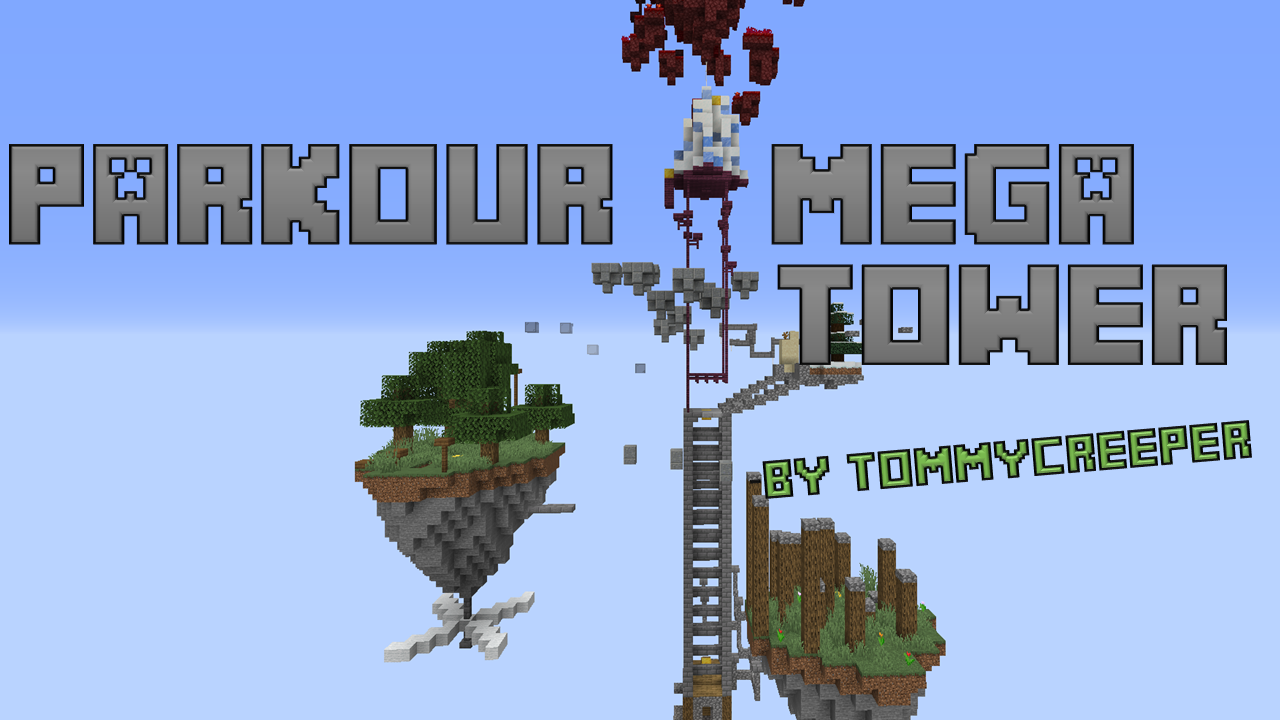 İndir Parkour Mega Tower için Minecraft 1.16.4